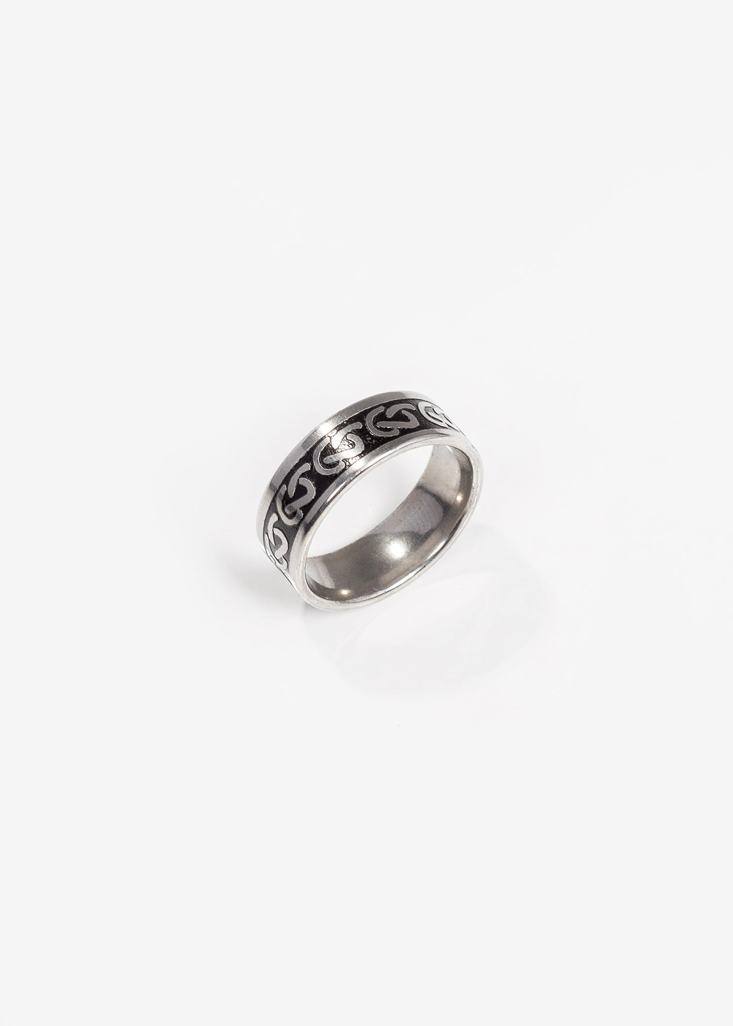 Anillo simbólico acero quirúrgico