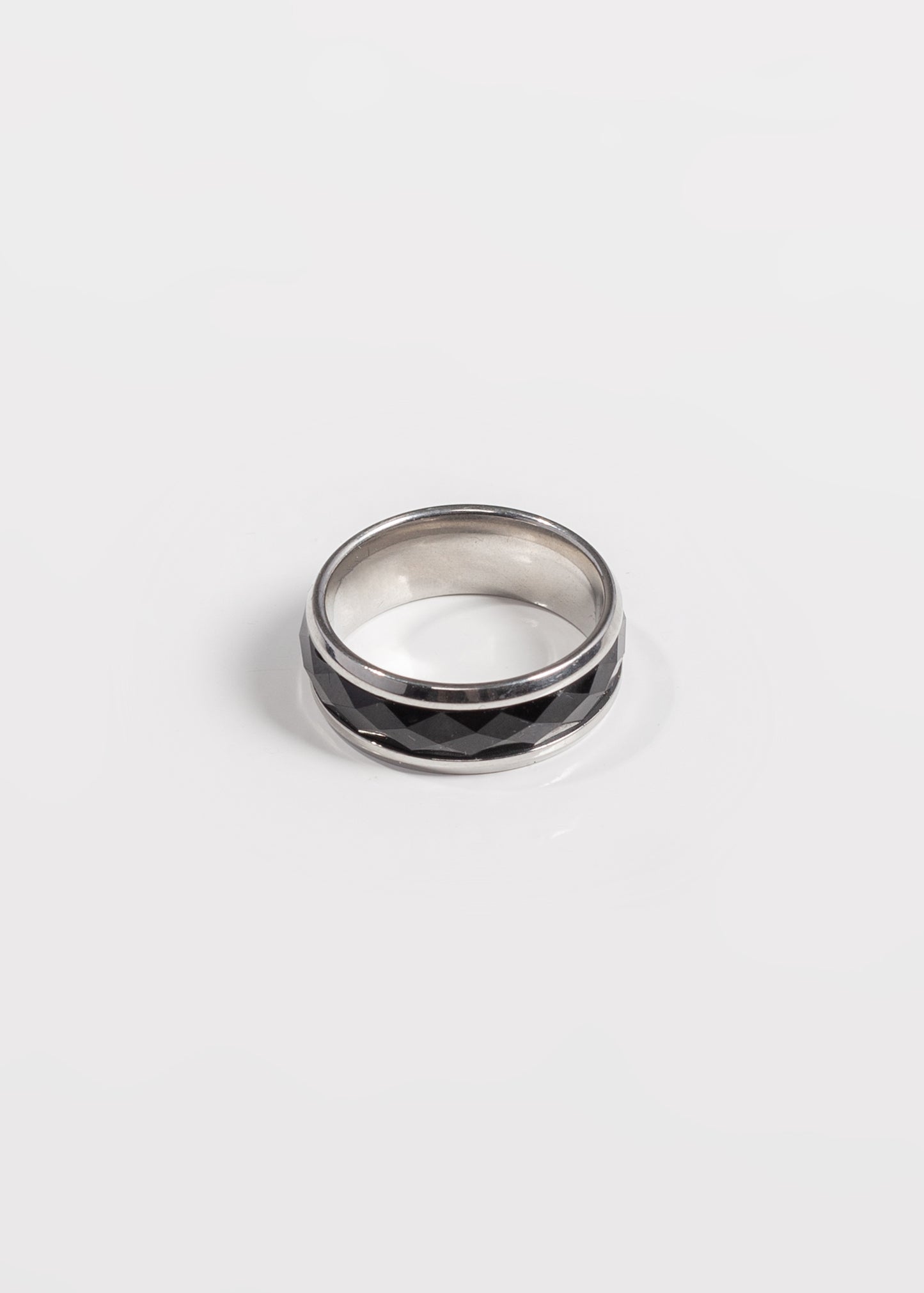 Anillo rombos acero quirúrgico