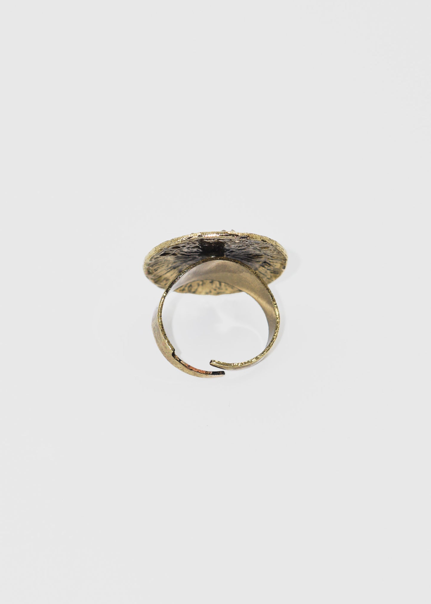 Anillo labrado country vintage ajustable