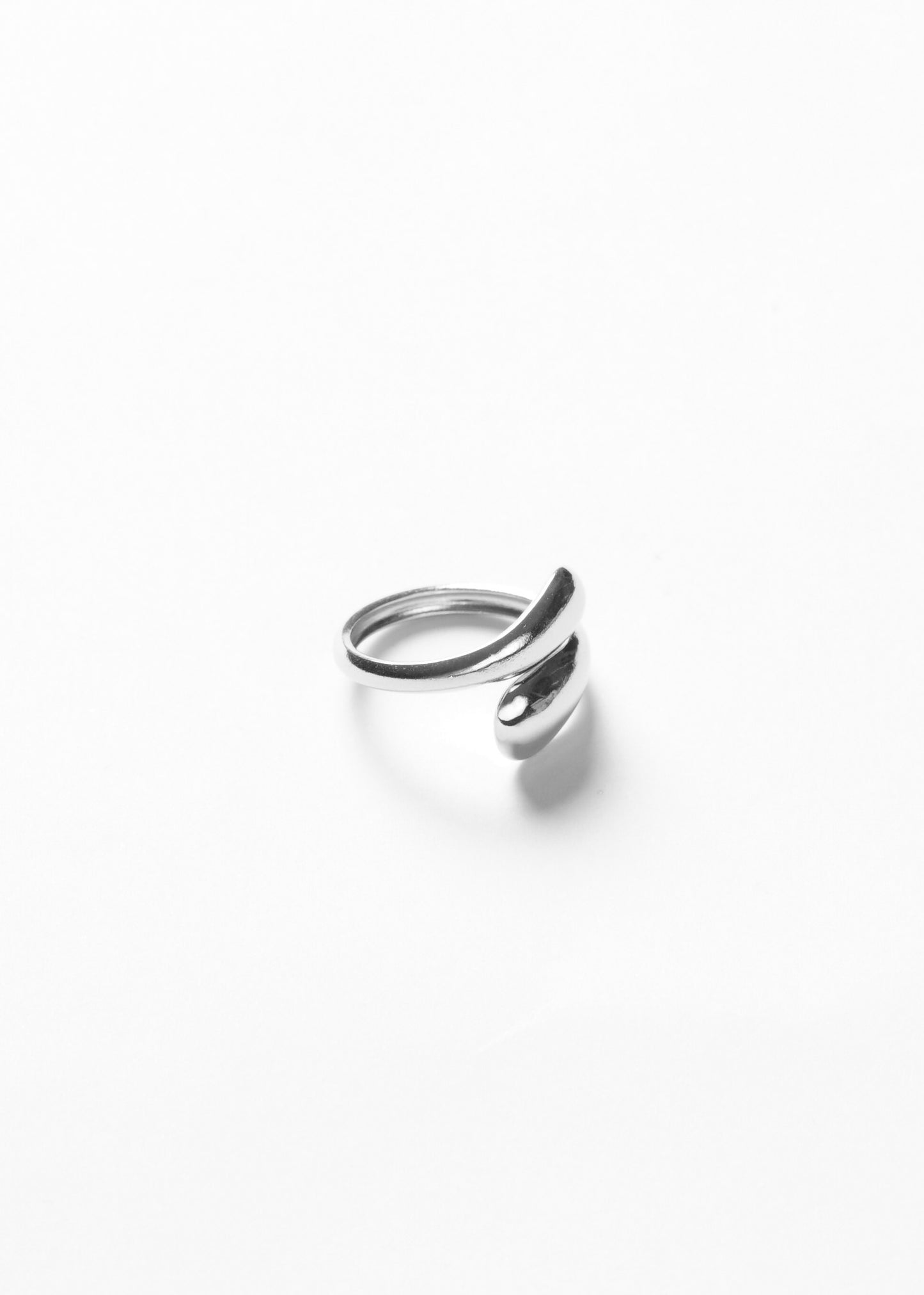 Anillo entrelazado ajustable acero quirúrgico