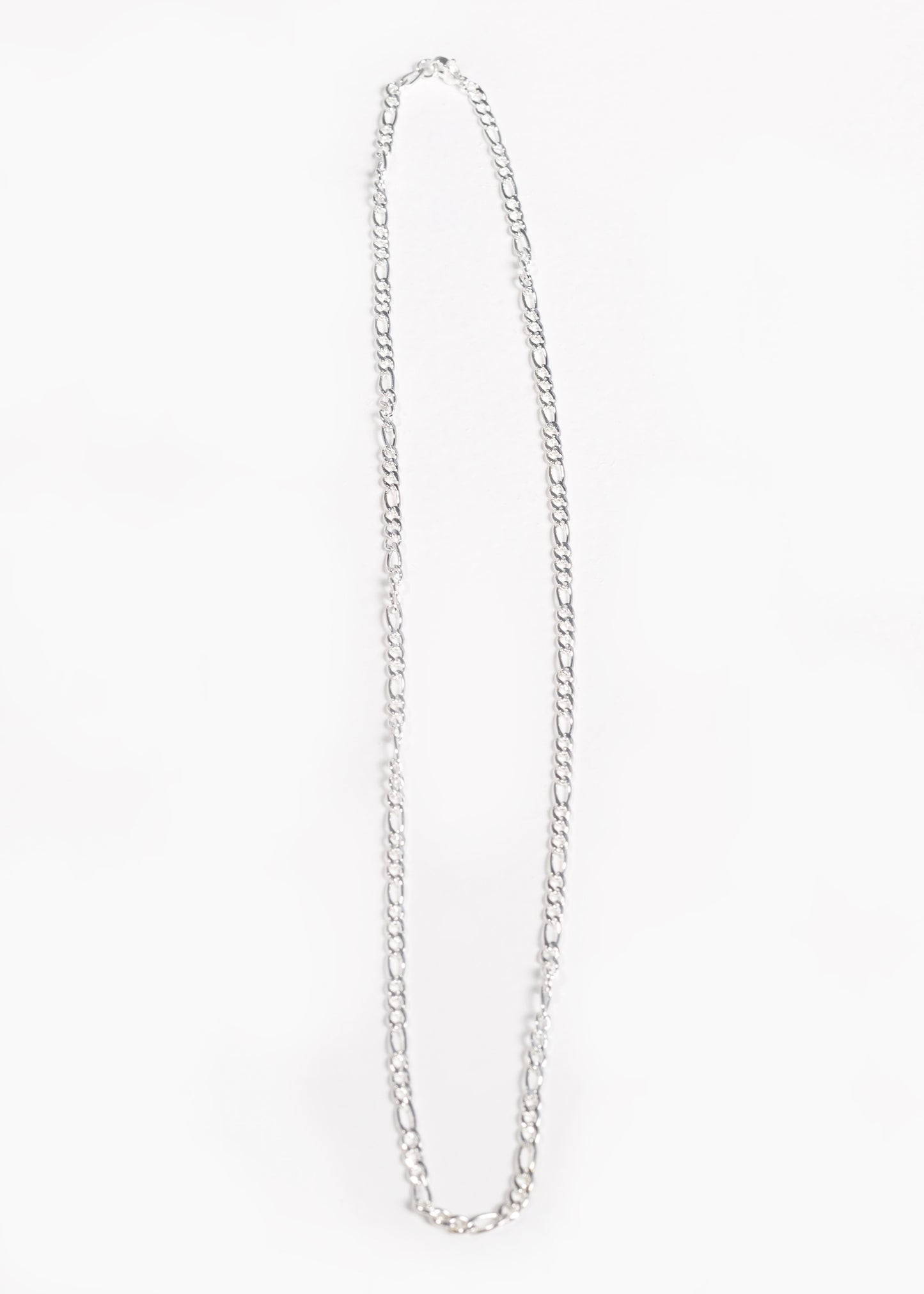 Cadena eslabones 3 y 1 acero quirúrgico blanco