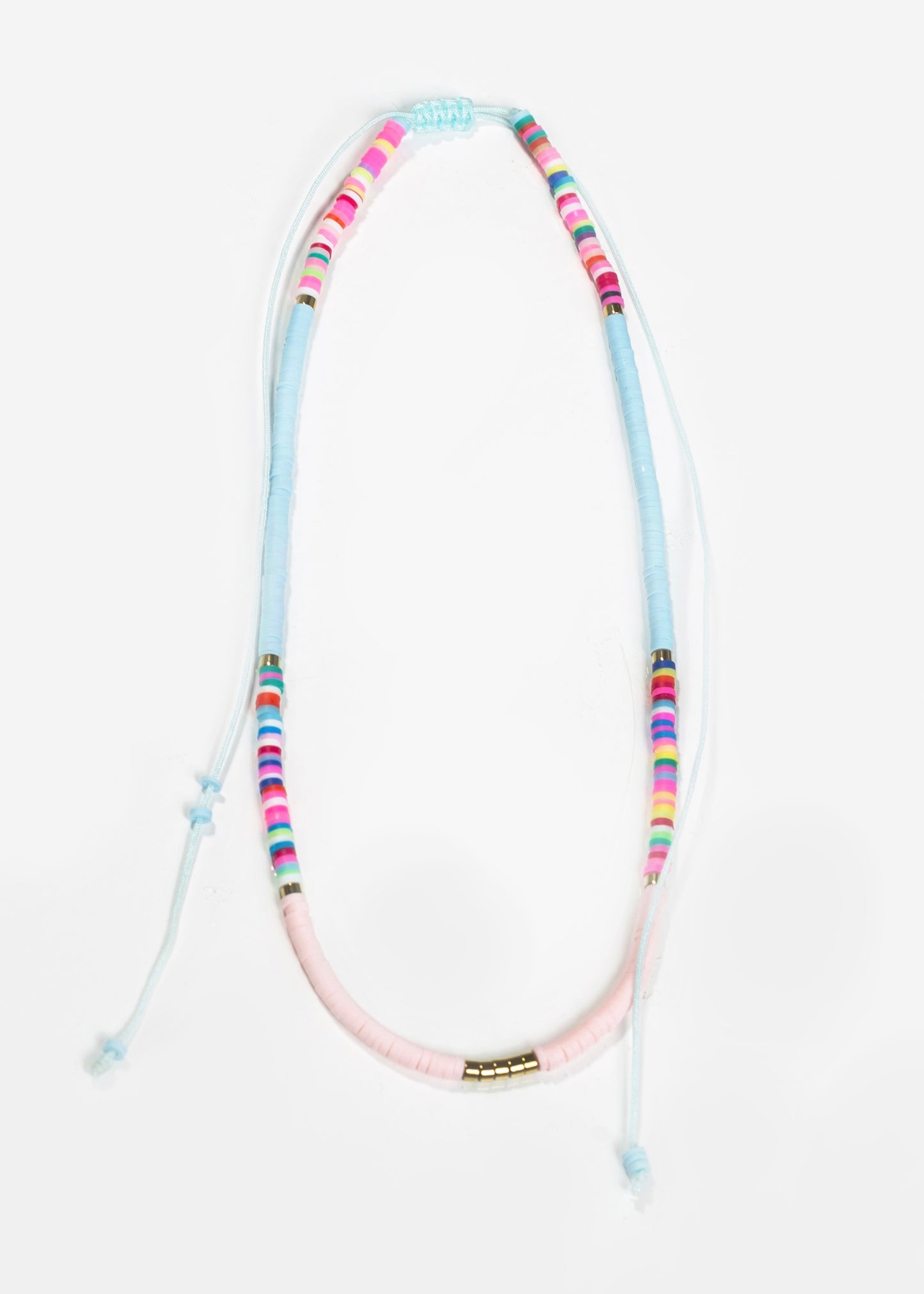 Collar mostacillas fino