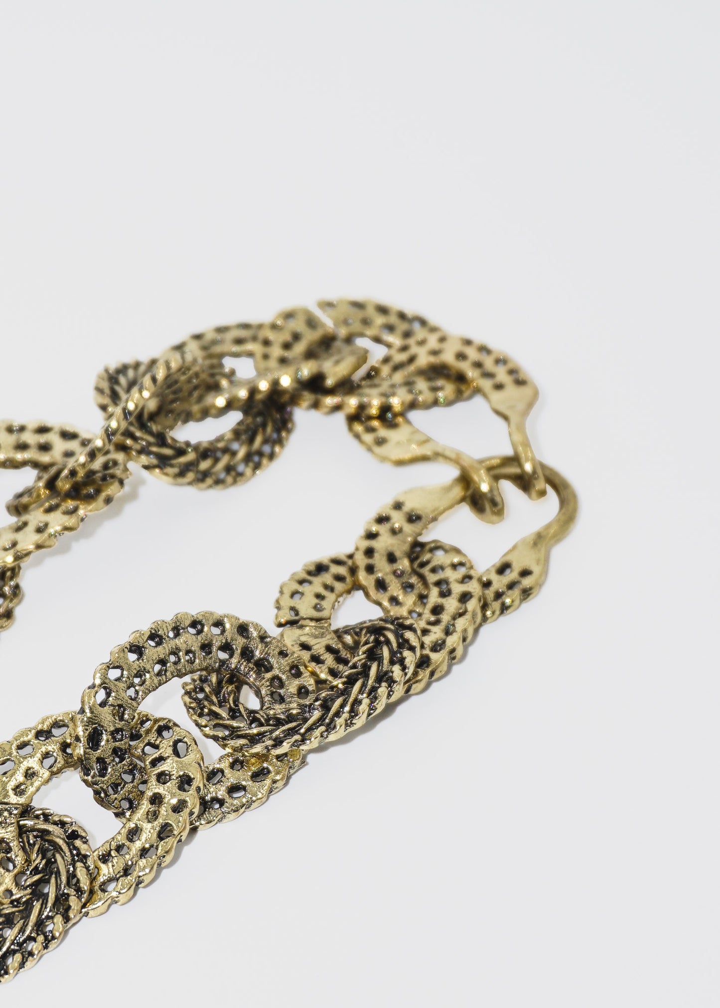 Collar gargantilla eslabones vintage