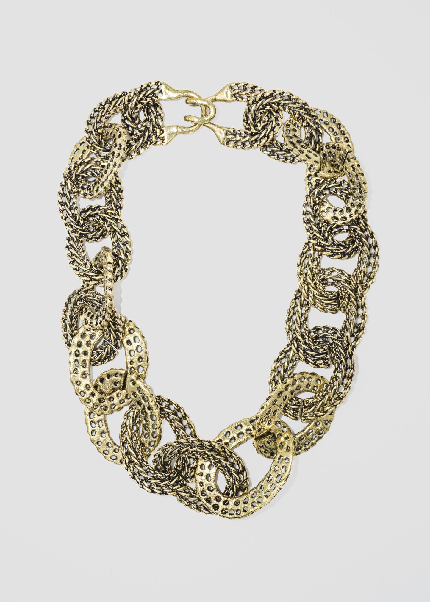 Collar gargantilla eslabones vintage
