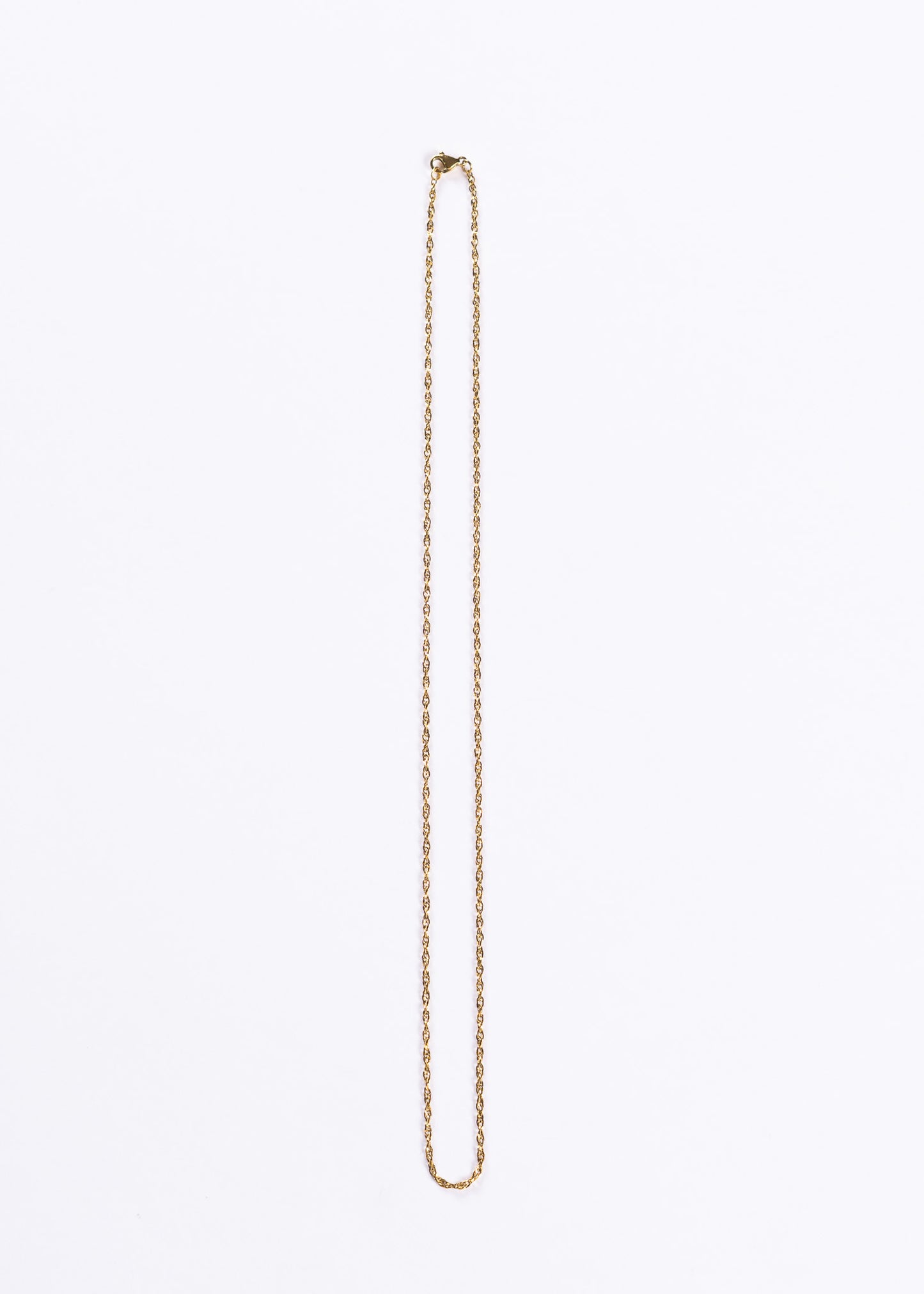 Cadena singapur 50cm acero quirúrgico dorado