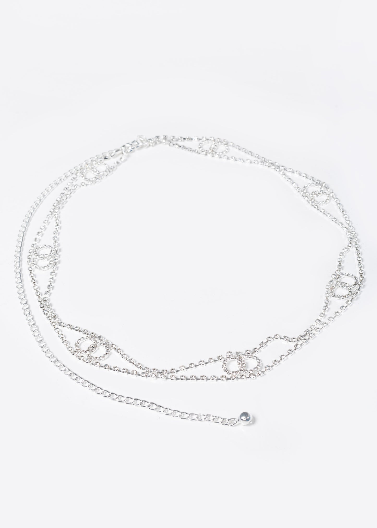 Cinto strass 8 infinito