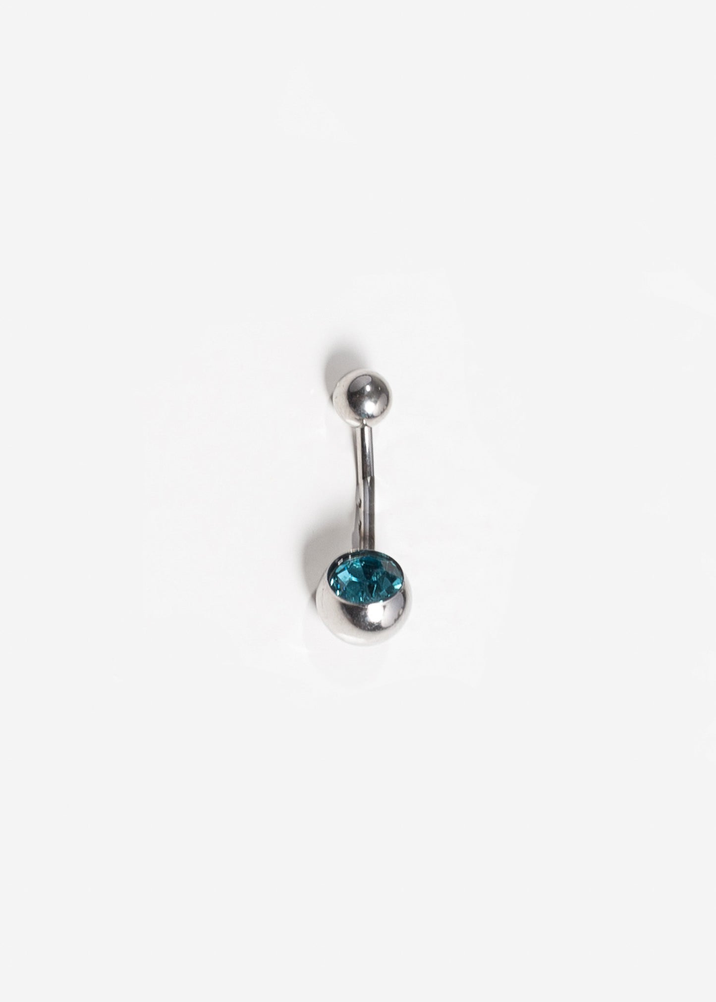 Piercing para ombligo con strass acero quirúrgico