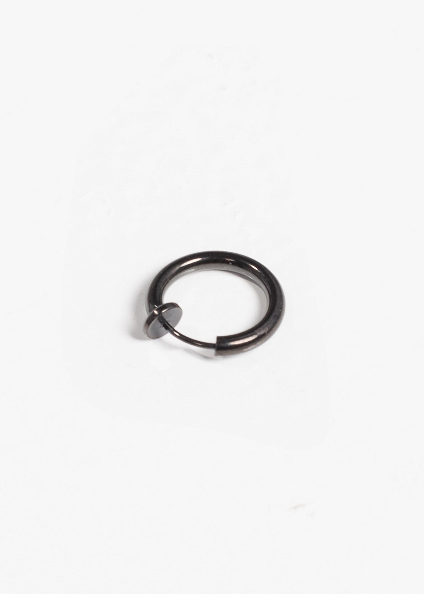 Falso arito piercing caravana acero quirúrgico para oreja