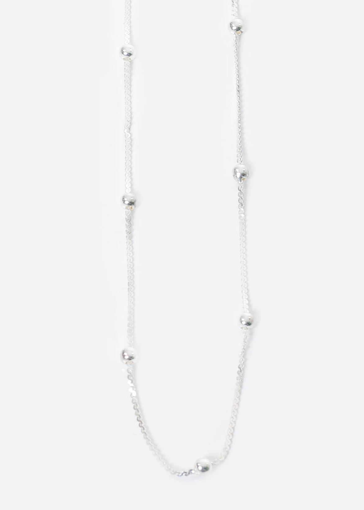 Collar gargantilla con esferas plata 925