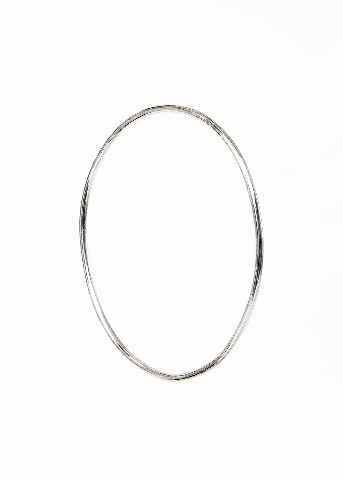 Pulsera esclava caña redonda plata 925