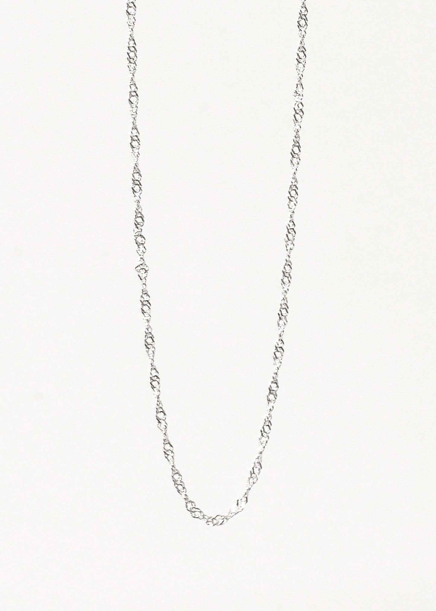 Cadena singapur fina plata 925
