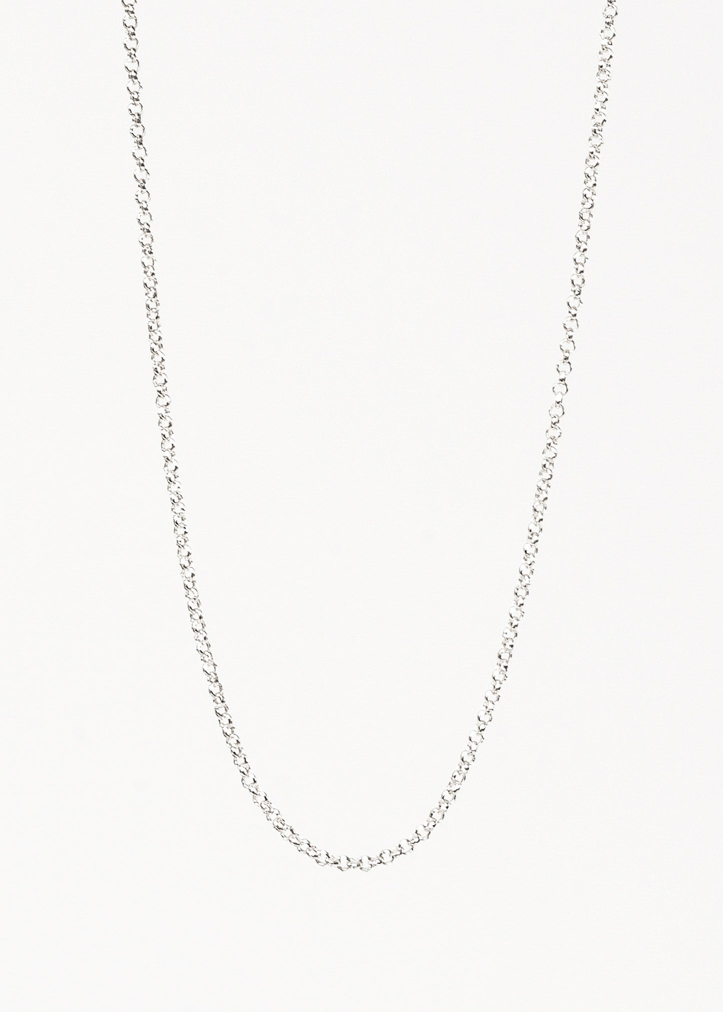Cadena mini rolo fina plata 925