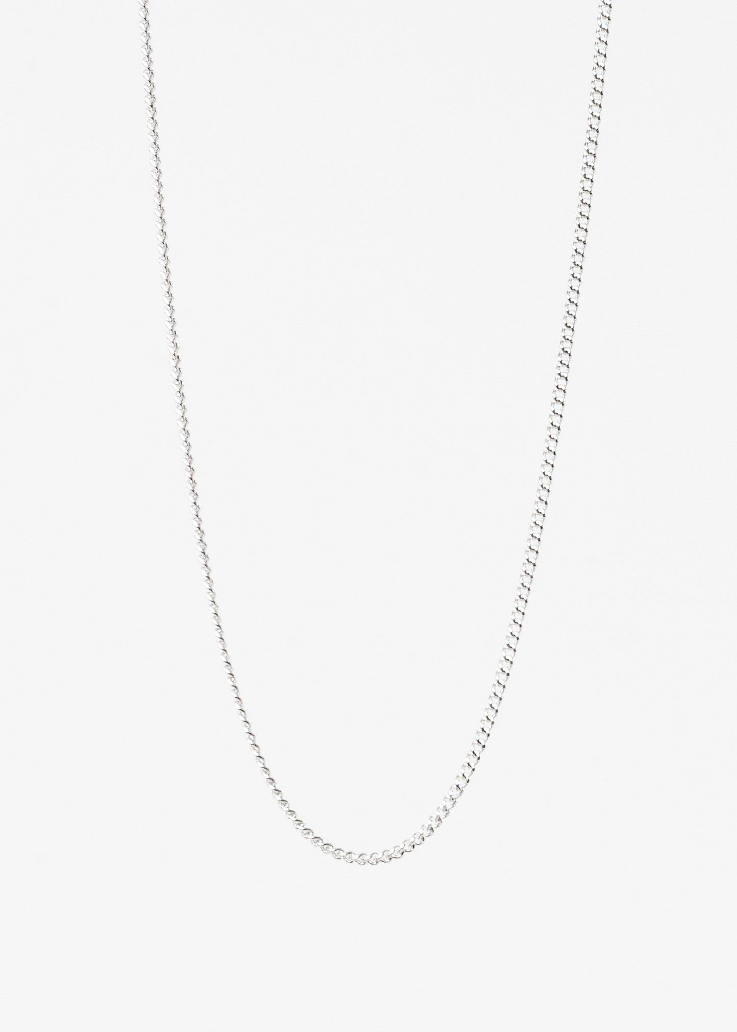 Cadena groumet fina plata 925