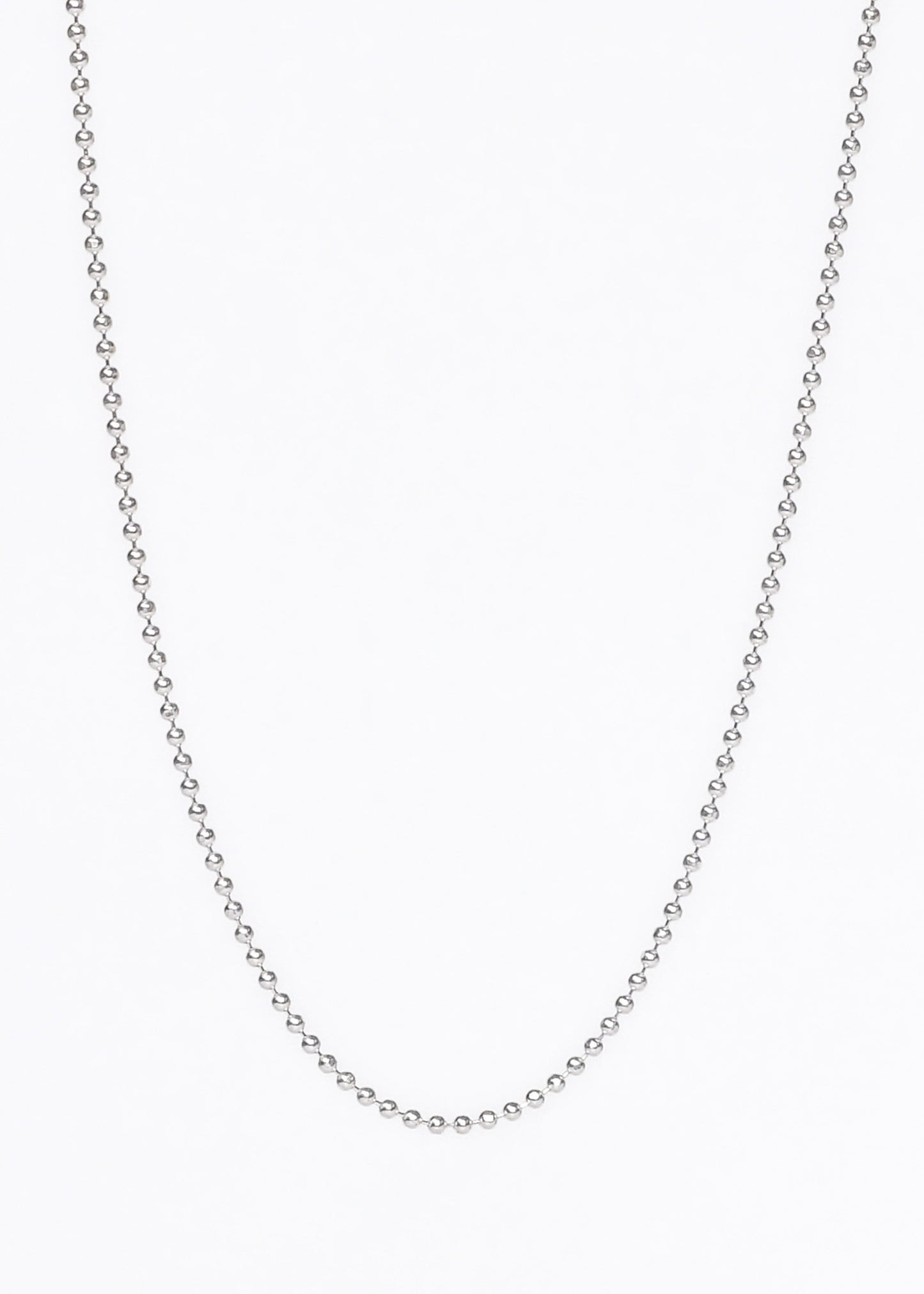 Cadena elegante multi esferas plata 925