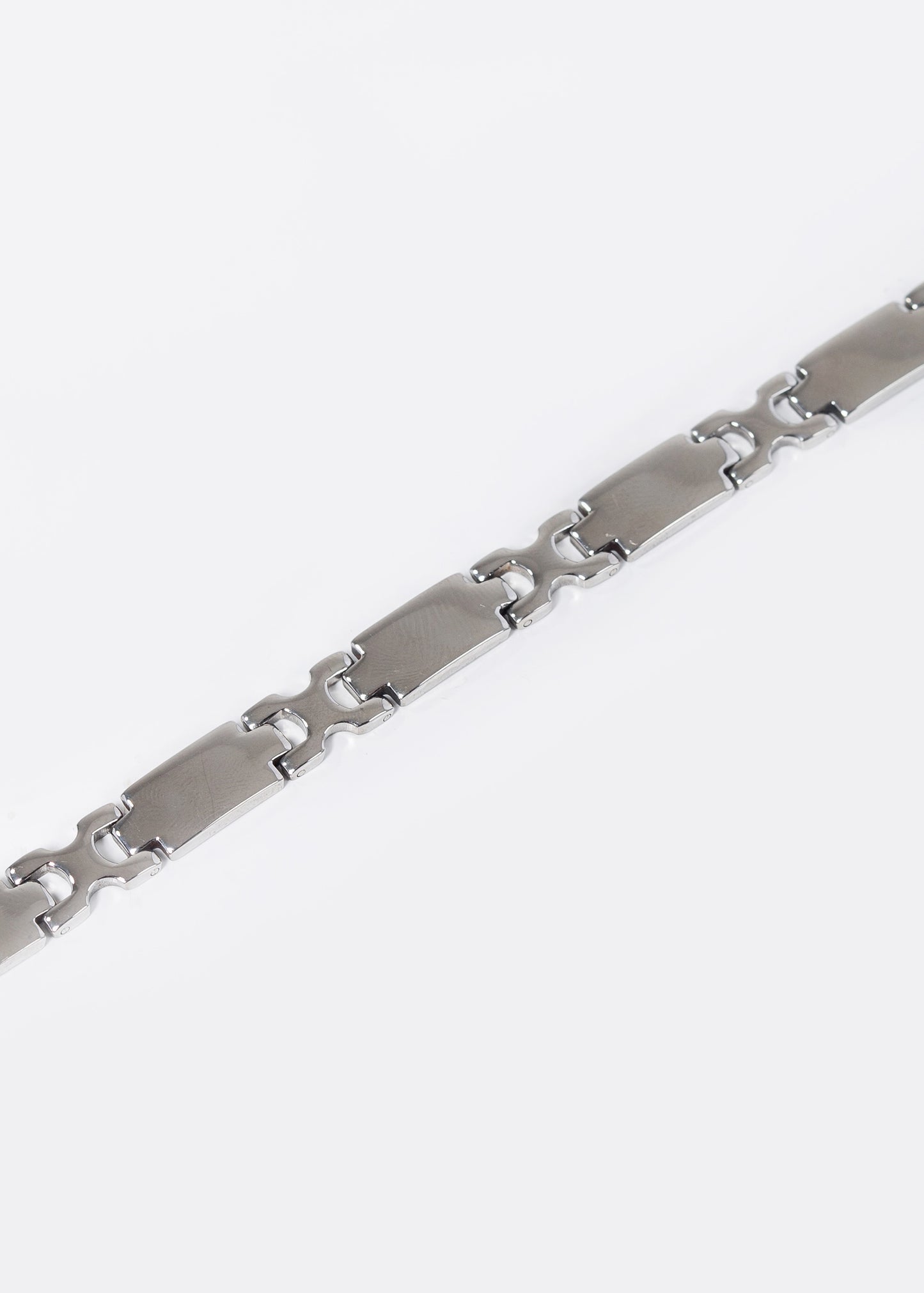 Pulsera malla X acero quirúrgico