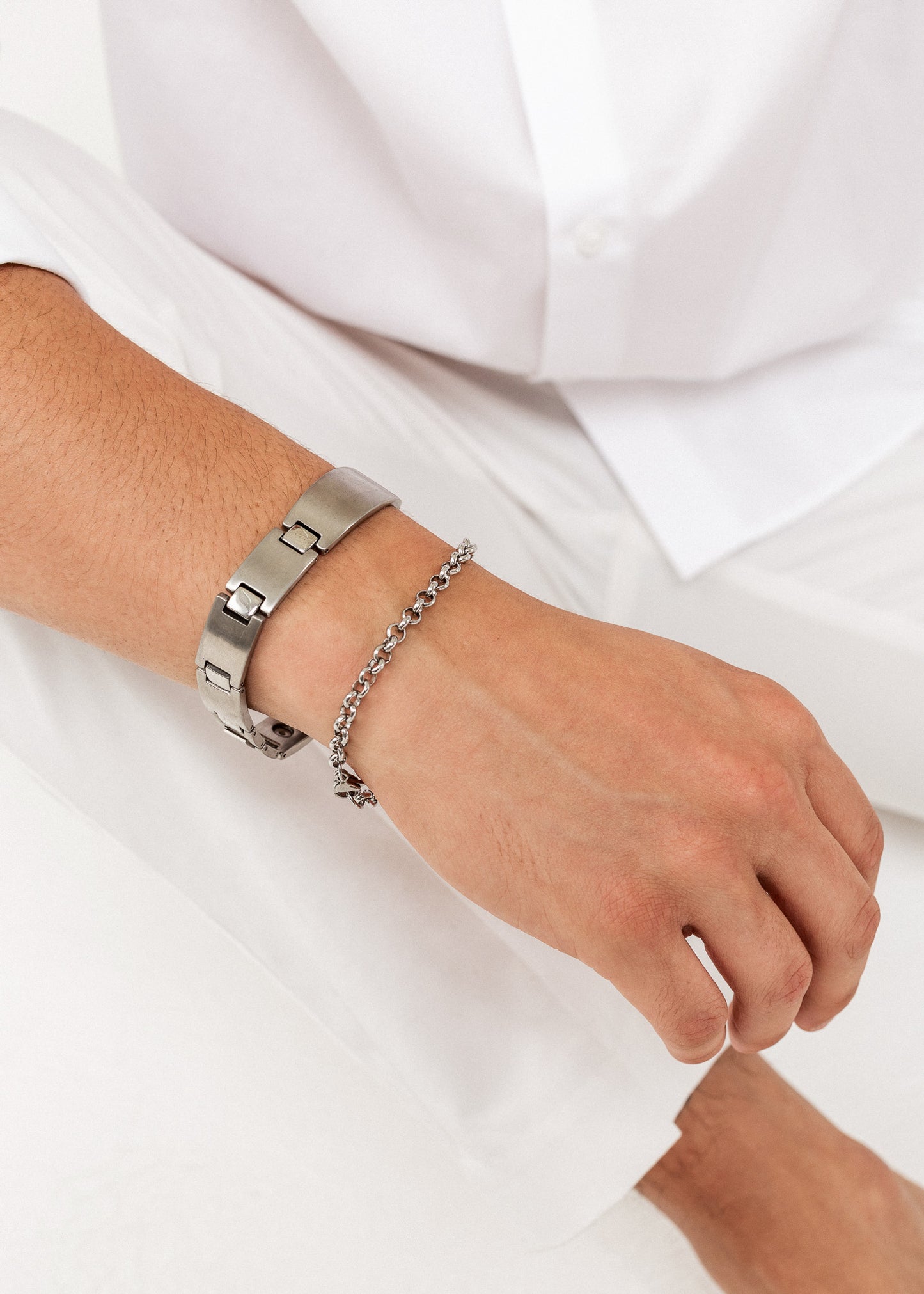 Pulsera básica acero quirúrgico