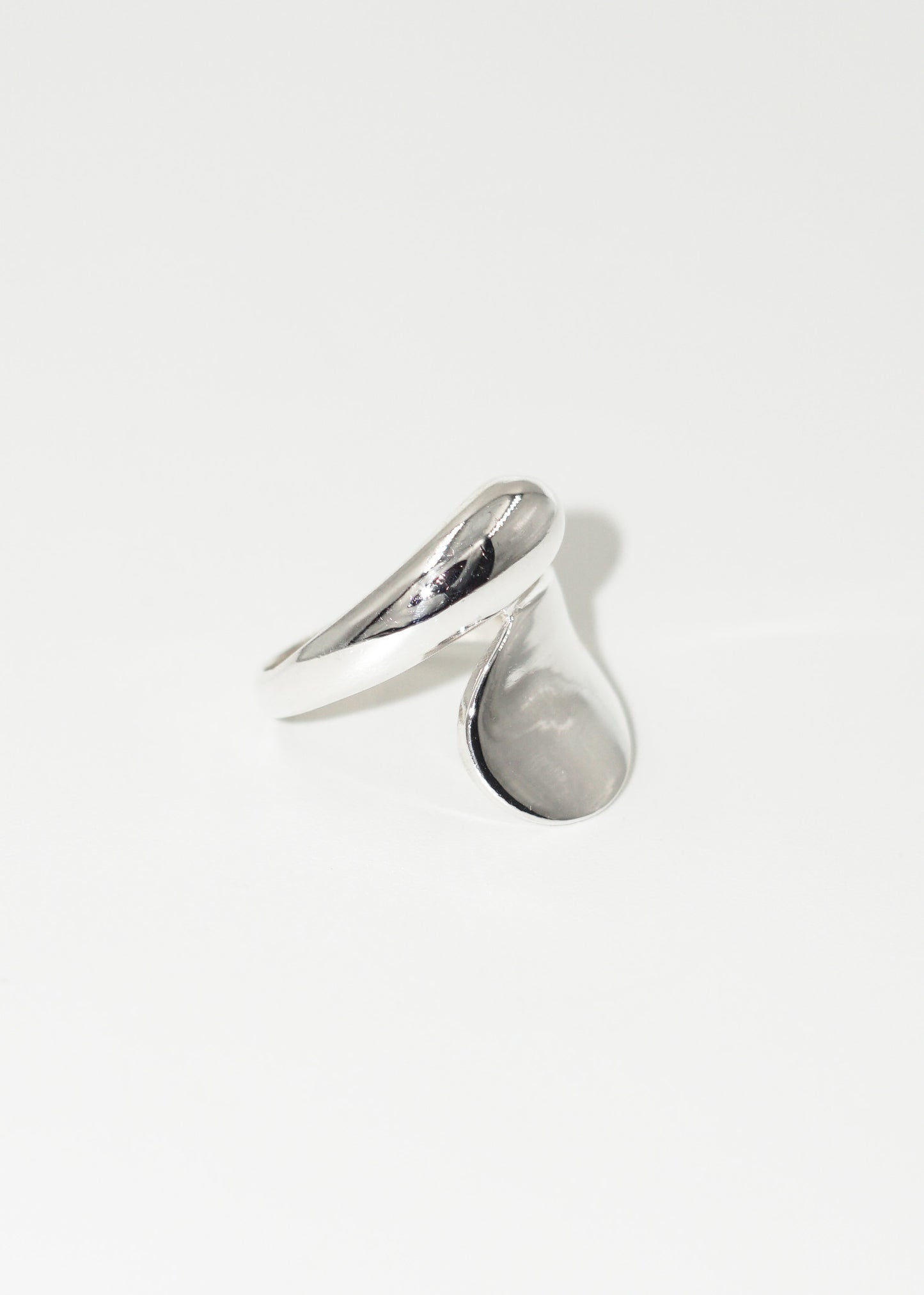 Anillo cruzado ovalado plata 925