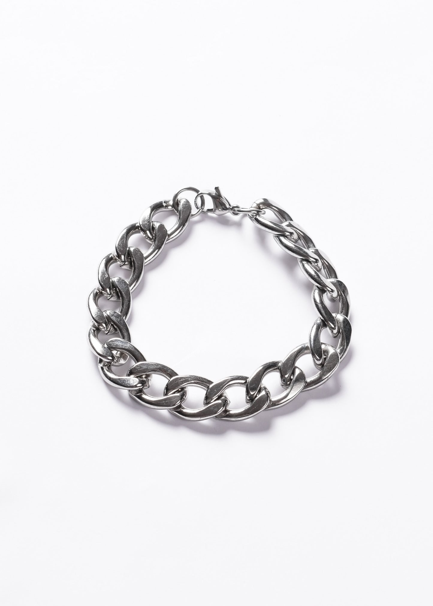 Pulsera eslabones extra-gruesa 13mm acero quirúrgico