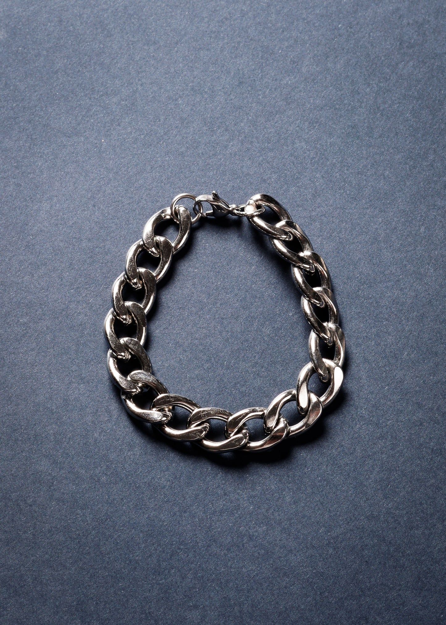 Pulsera eslabones extra-gruesa 13mm acero quirúrgico