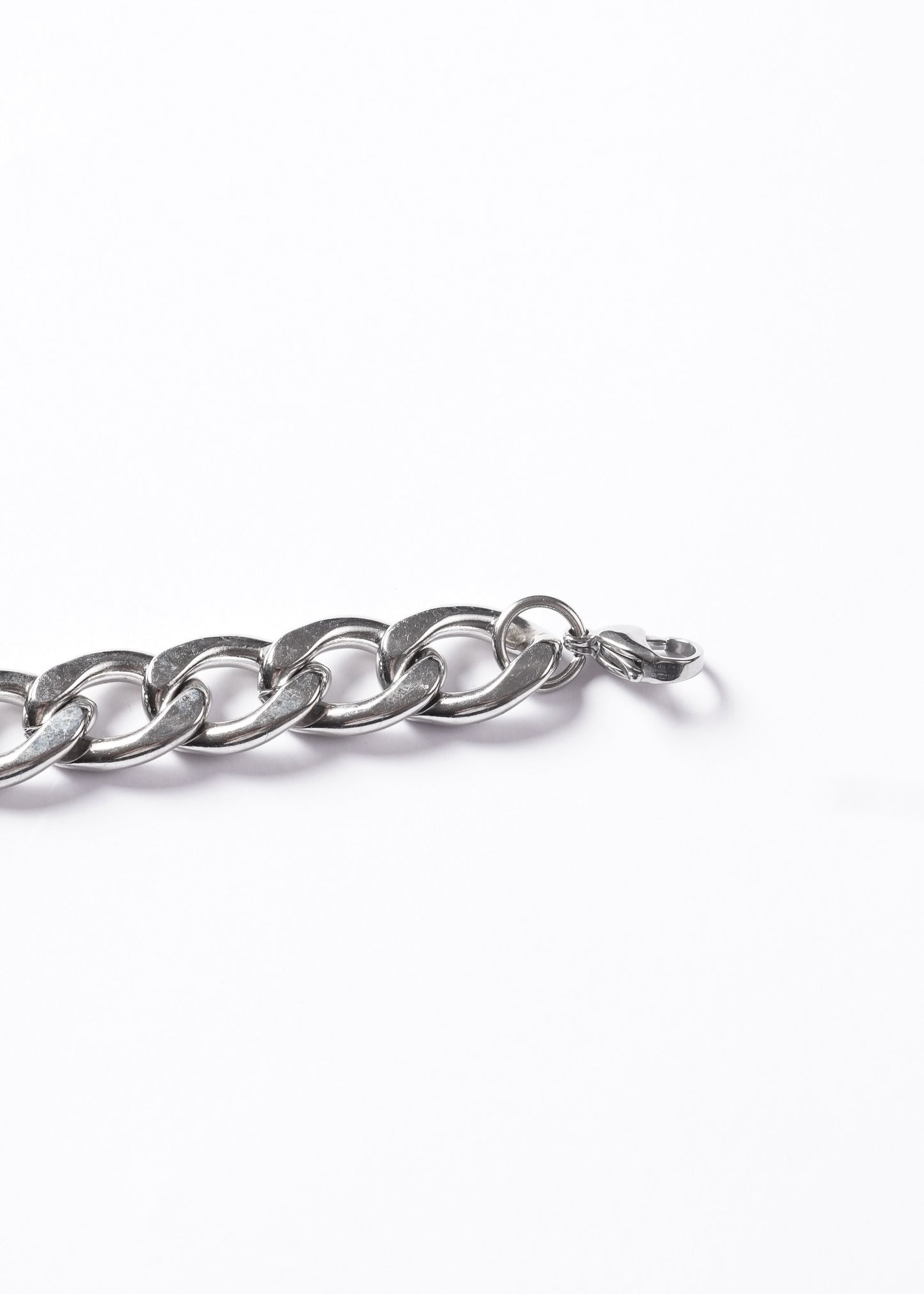 Pulsera eslabones extra-gruesa 13mm acero quirúrgico