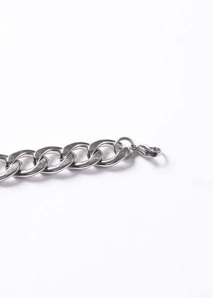 Pulsera eslabones extra-gruesa 13mm acero quirúrgico