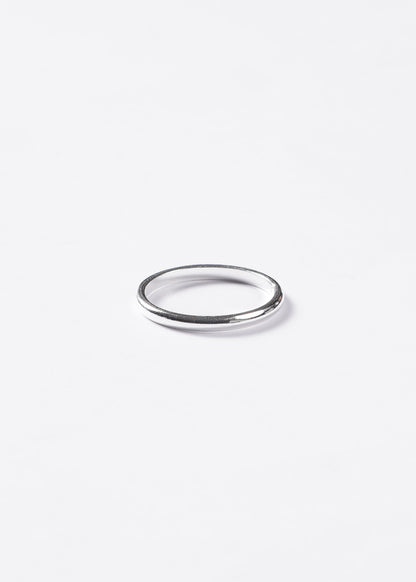 Anillo Alianza bombé 2mm Plata 925