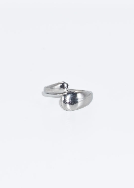 Anillo entrelazado ajustable acero quirúrgico