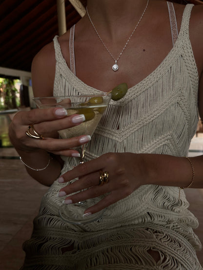 Anillo calado ovalado ajustable - Aleación