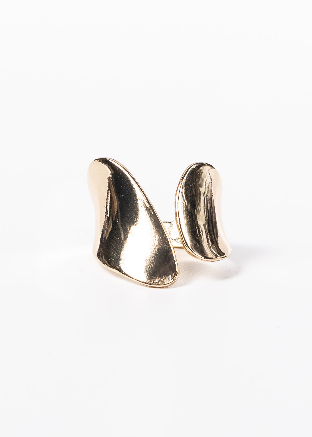 Anillo elegante liso acero quirúrgico - ajustable