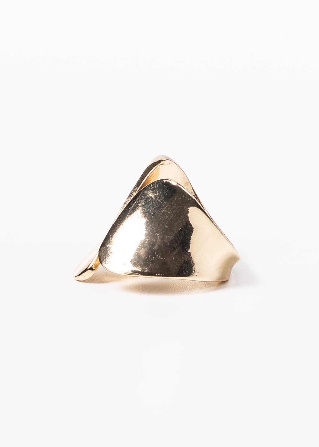 Anillo elegante liso acero quirúrgico - ajustable