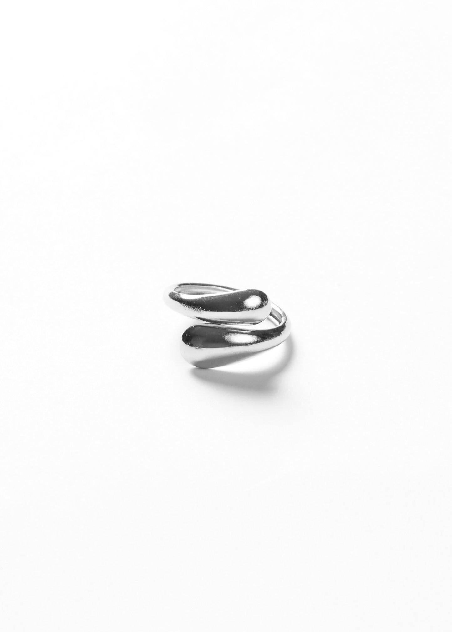 Anillo entrelazado ajustable acero quirúrgico