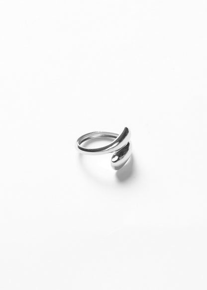 Anillo entrelazado ajustable acero quirúrgico