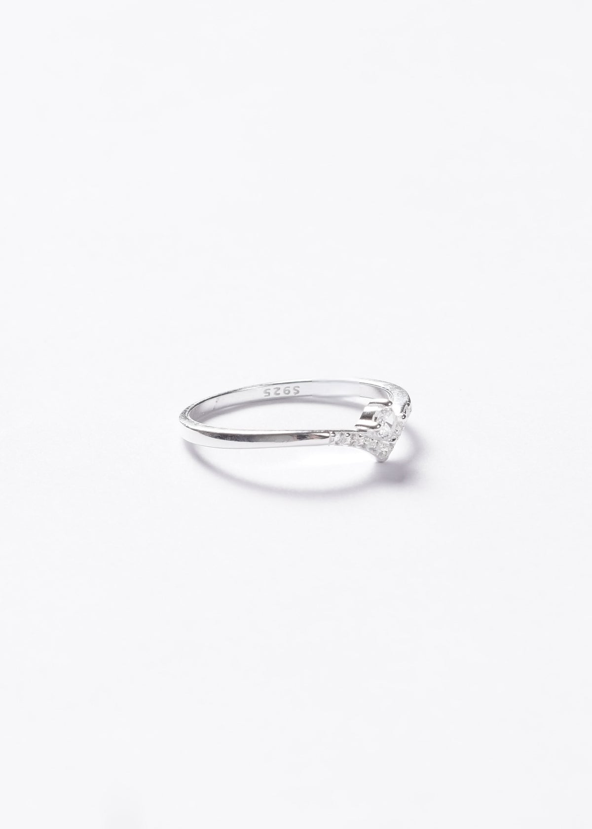 Anillo Valentino Marquesa zirconias blancas plata 925