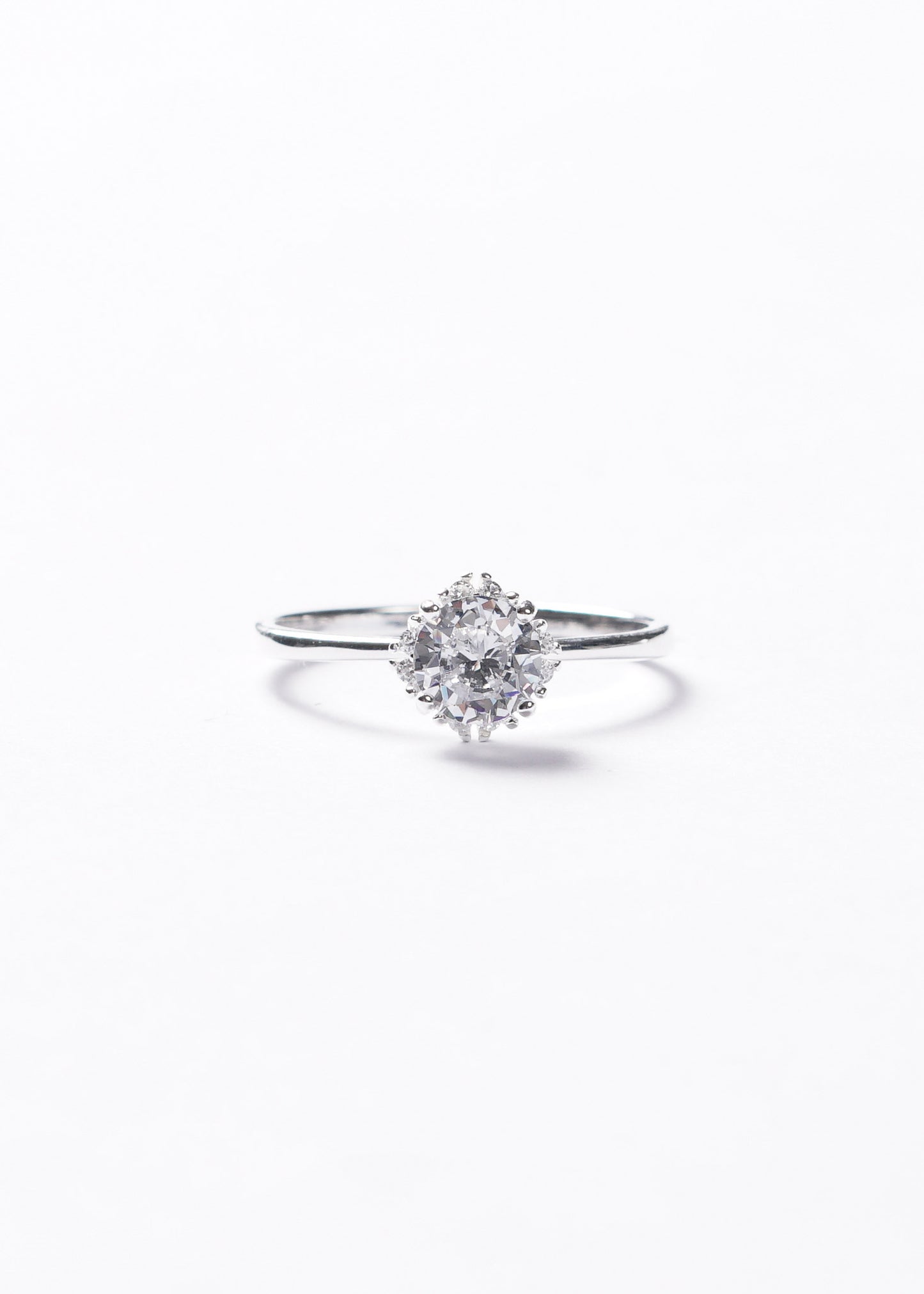 Anillo solitario celestial diamond plata 925