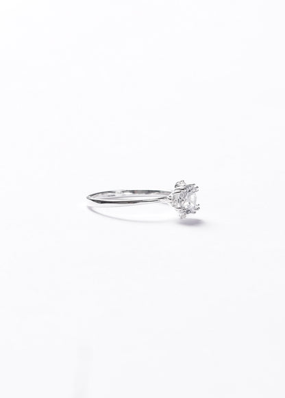 Anillo solitario celestial diamond plata 925
