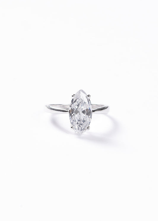 Anillo zirconia Gran Marquesa Plata 925