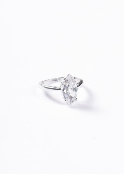 Anillo zirconia Gran Marquesa Plata 925