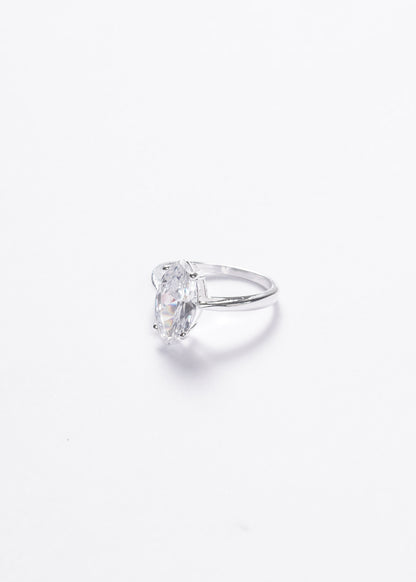 Anillo zirconia Gran Marquesa Plata 925