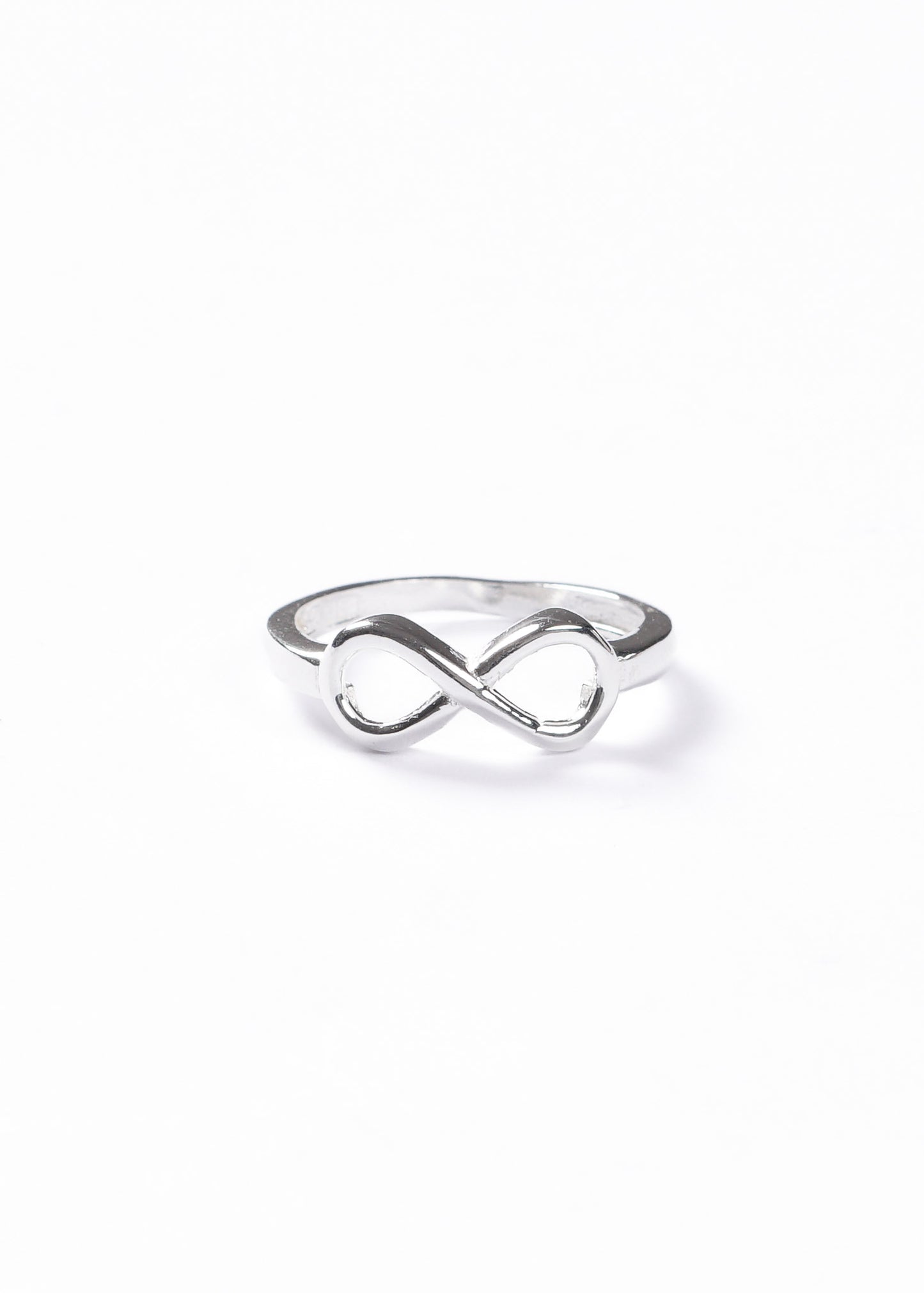 Anillo infinito liso Plata 925