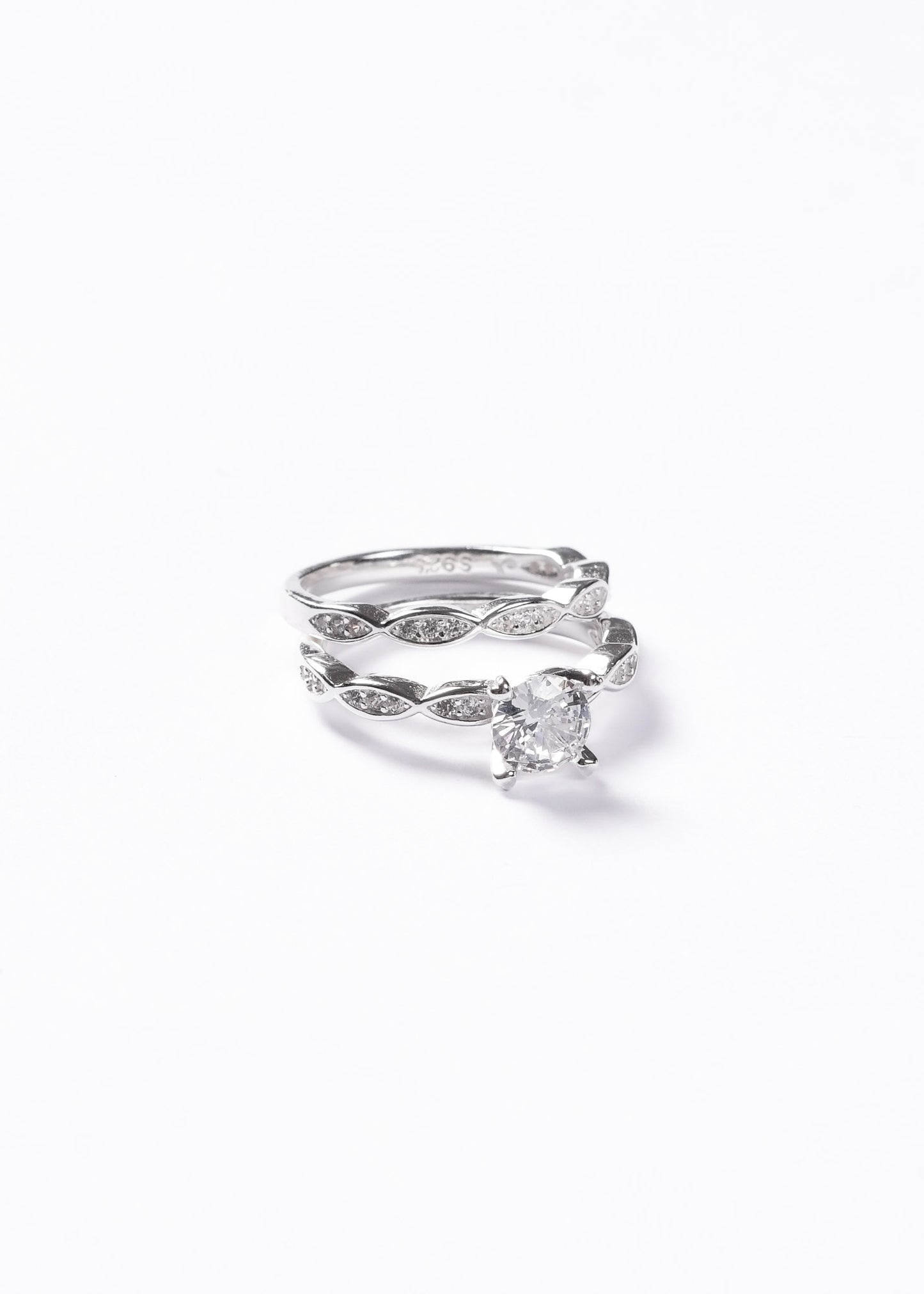 Set anillo cintillo infinity Royale Plata 925 & Zirconias