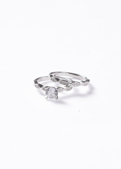 Set anillo cintillo infinity Royale Plata 925 & Zirconias