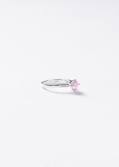 Anillo Realeza 4 puntas mitad zirconias laterales plata 925
