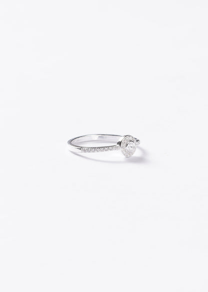 Anillo Mini Lady Di Plata 925 & Zirconias