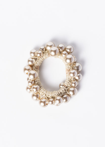 Colita para el pelo hilo perlado