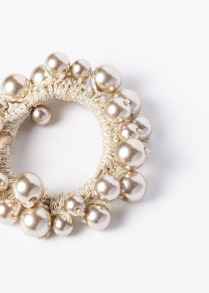 Colita para el pelo hilo perlado