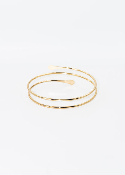 Brazalete entrelazado doble ajustable - brazo