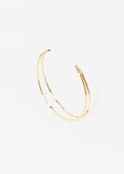 Brazalete ajustable doble línea abierto - brazo y muñeca