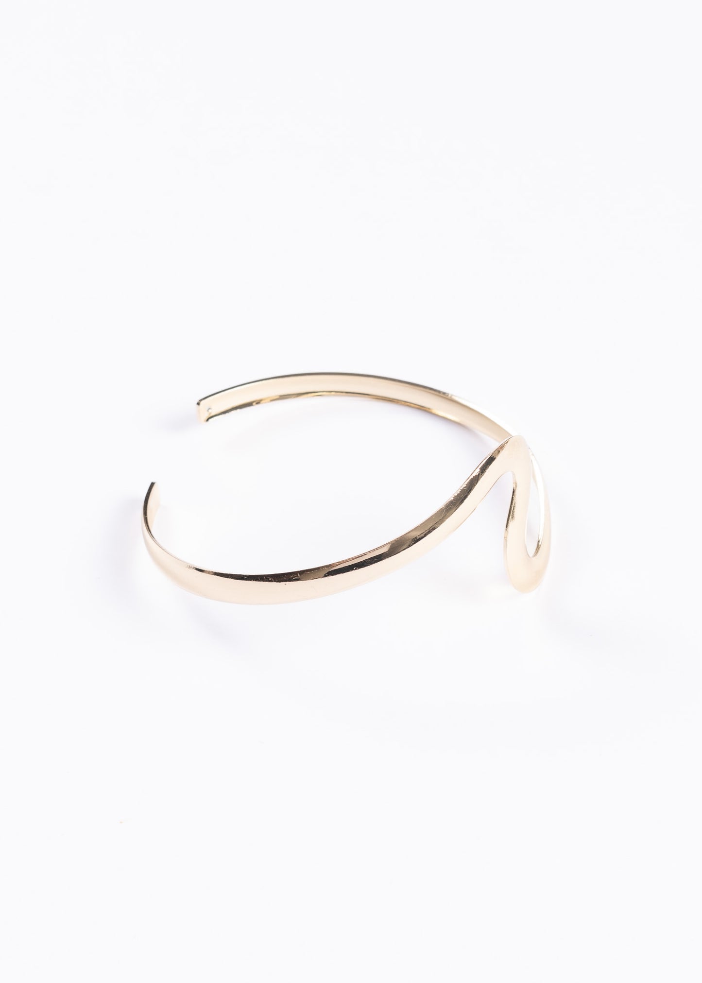 Brazalete ola ajustable - Dorado