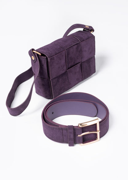 Mini bag con correa y cinto