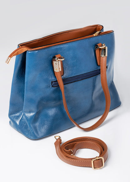 Cartera al hombro Danielle blue